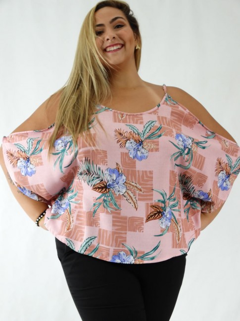 blusas plus size baratas no atacado